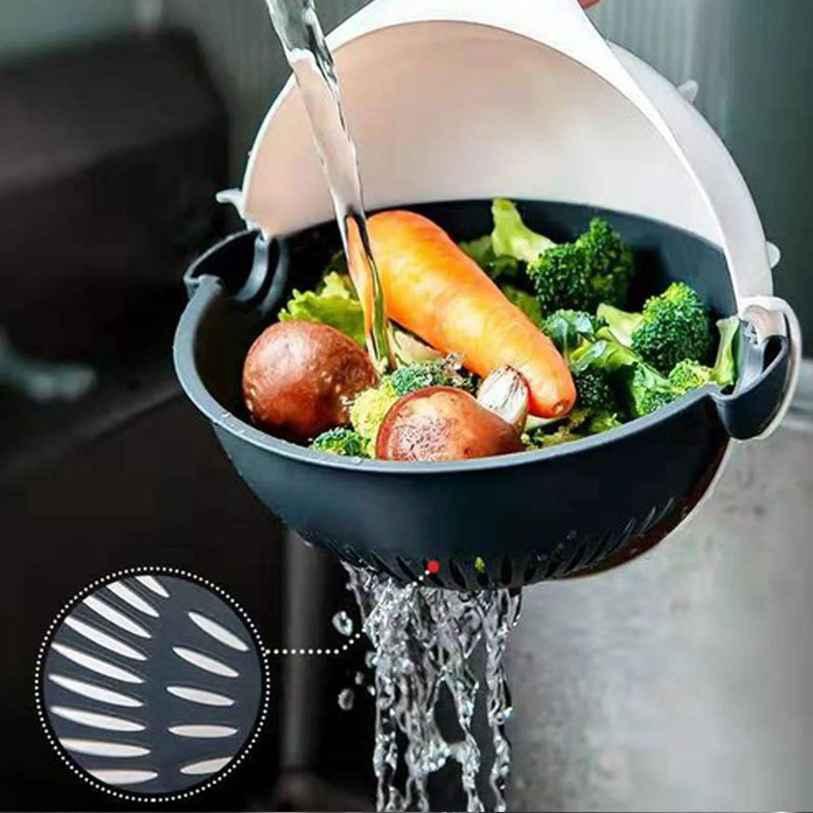 Multifunctional Rotating 7 in 1 Vegetable  Cutter