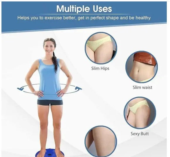 Waist Disk Acupressure Magnet Reflexology Exerciser