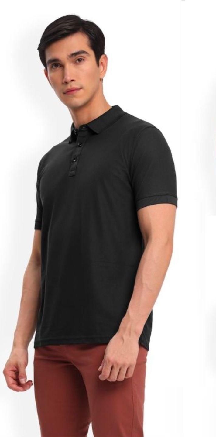 Solid Half Sleeves Mens Polo T-shirt - Buy 1 Get 1 Free